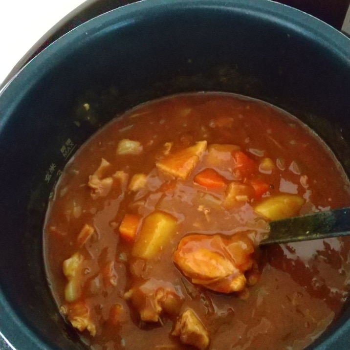 電気圧力鍋で簡単！チキンカレー